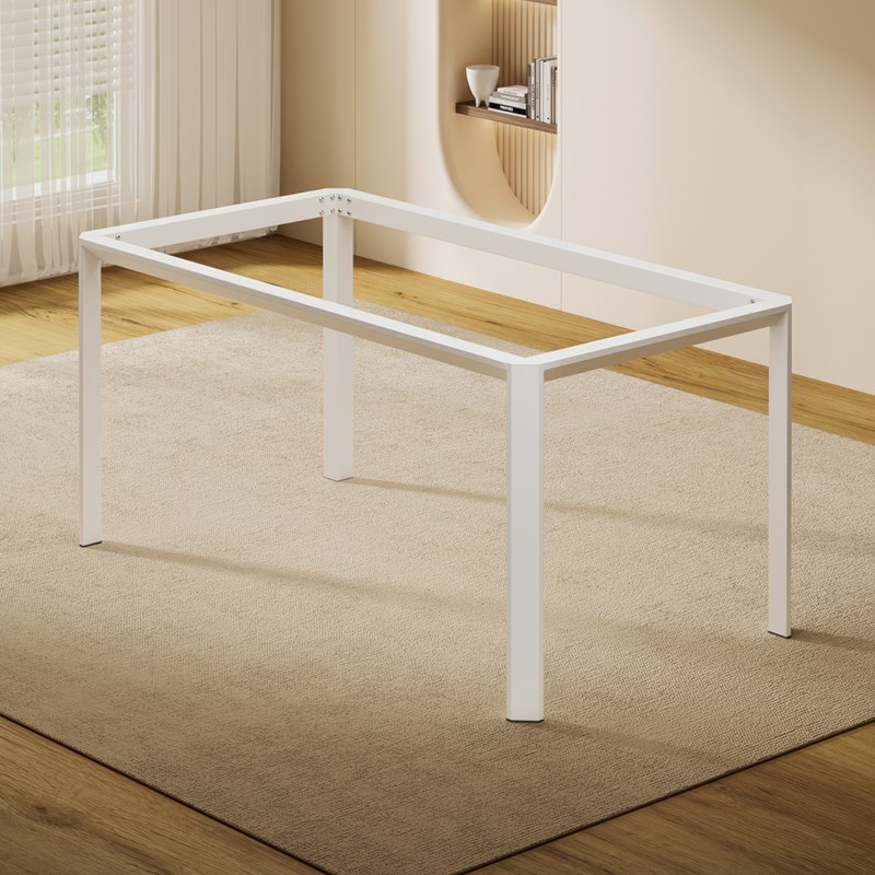 铁艺金属桌脚岩板桌腿支架办公书桌支撑架餐桌脚架子底座桌架定制