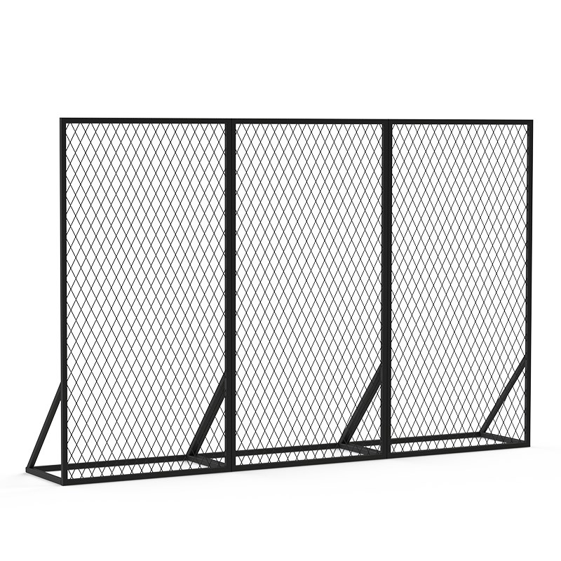 菱形网片网格片铁丝小格孔铁艺网装饰屏风网红墙隔断墙4s店展示