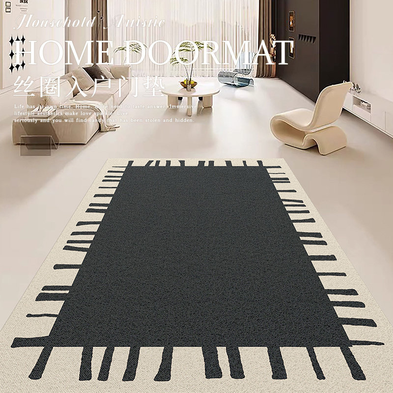 入户门丝圈地垫大门口家用防滑脚垫门垫进门门内外蹭土可裁剪定制,居家布艺,入户地垫,淘宝优惠券,粉丝福利购,淘宝优惠卷