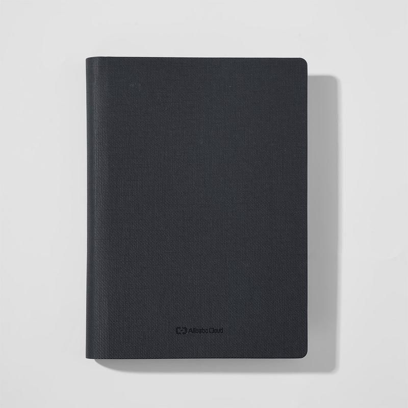 商务笔记本a5本仿皮记事本企业办公插套加厚笔记本子定制logo