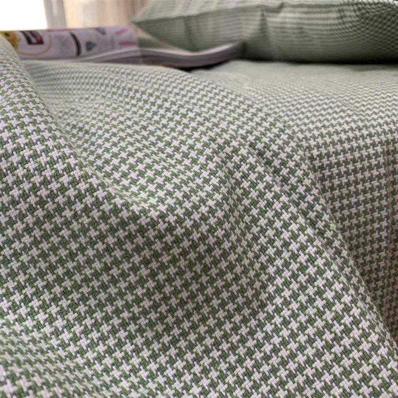 刘大姐家 甩卖!夏季加厚纯棉老粗布凉席套件 1.5m1.8m裸睡席子