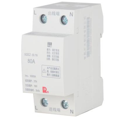 常熟开关GQ3CZ 自恢复式过欠压保护器1PN-3PN-25-32A40A50A 63A