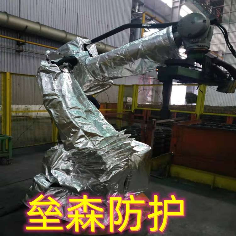 发那科R-2000IB机器人防尘罩耐高温隔热耐腐蚀防护服厂家