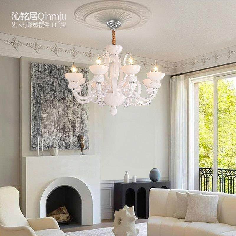 法式奶油轻奢客厅吊灯创意个性复古餐厅灯大气设计师,鲜花速递/花卉仿真/绿植园艺,割草机/草坪机,淘宝优惠券,粉丝福利购,淘宝优惠卷