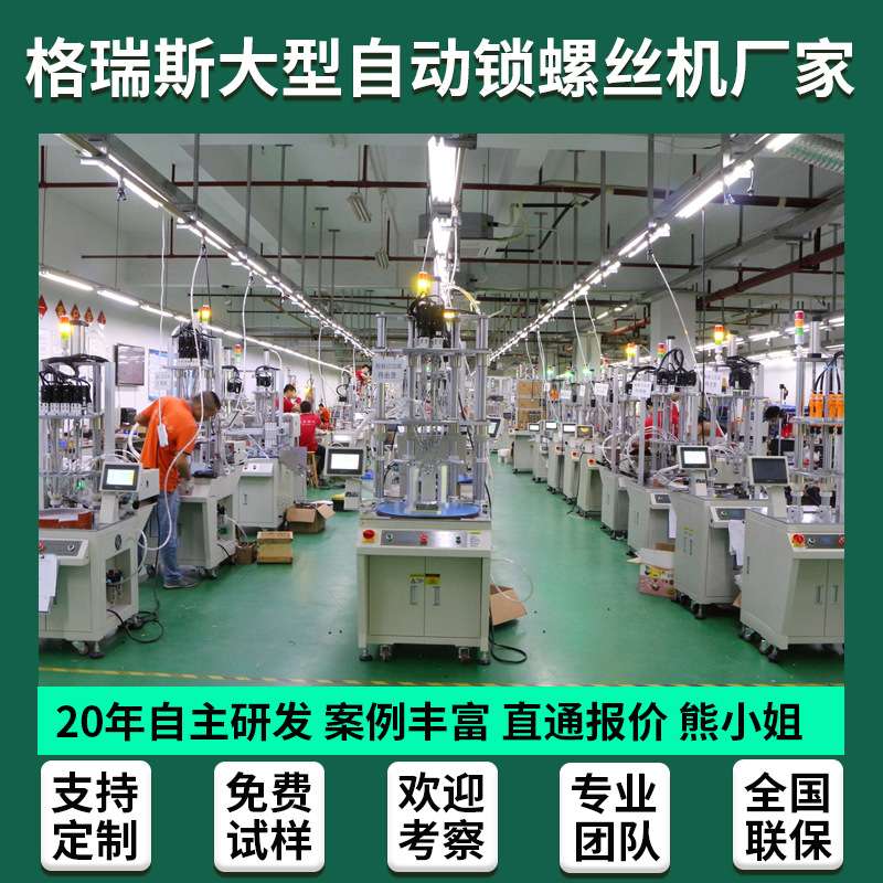 外六角全自动锁螺丝机 双轴振动盘自动上料锁螺母机 自动打螺丝机