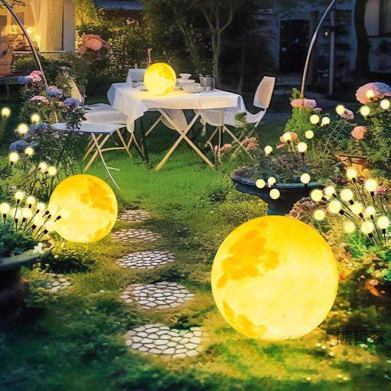 月球灯户外太阳能草坪灯庭院月亮灯露台造景院子花园布置防水地灯,鲜花速递/花卉仿真/绿植园艺,割草机/草坪机,淘宝优惠券,粉丝福利购,淘宝优惠卷