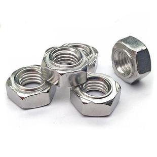 M4M5M6M8M10M12 点焊螺帽 DIN929 304不锈钢六角焊接螺母