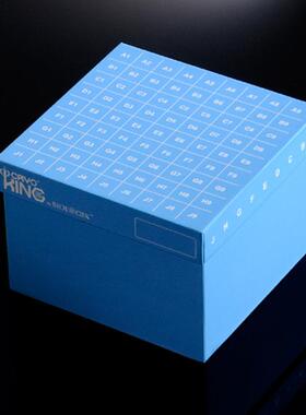 90-9100巴罗克彩色混色PP冻存盒2英寸100格