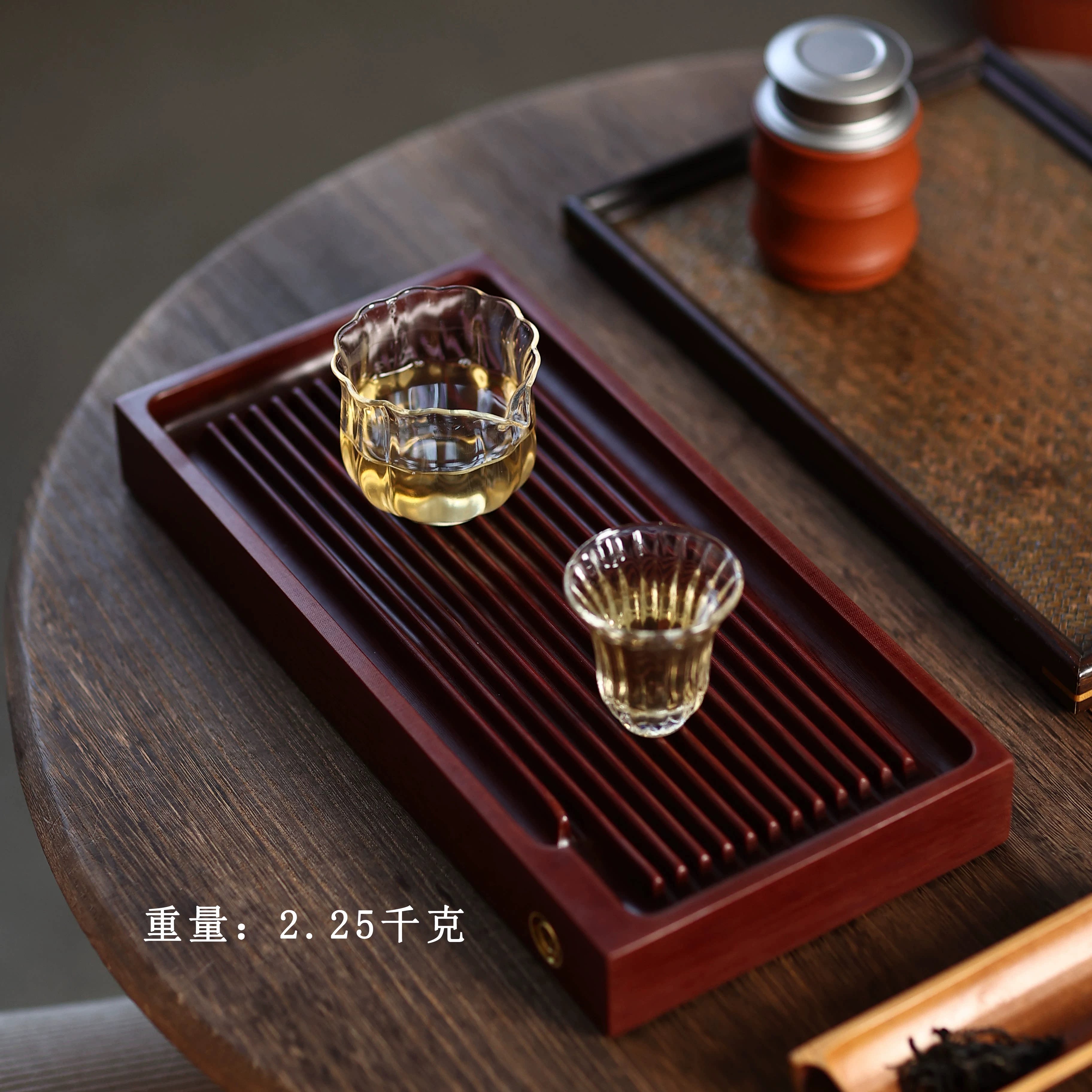 德国进口电木便携干湿两用茶盘