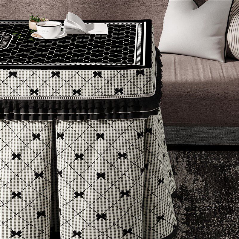 2024新款电炉罩烤火炉电暖桌烤火桌罩套被子正方形W取暖桌布烤火,居家布艺,烤火罩,淘宝优惠券,粉丝福利购,淘宝优惠卷