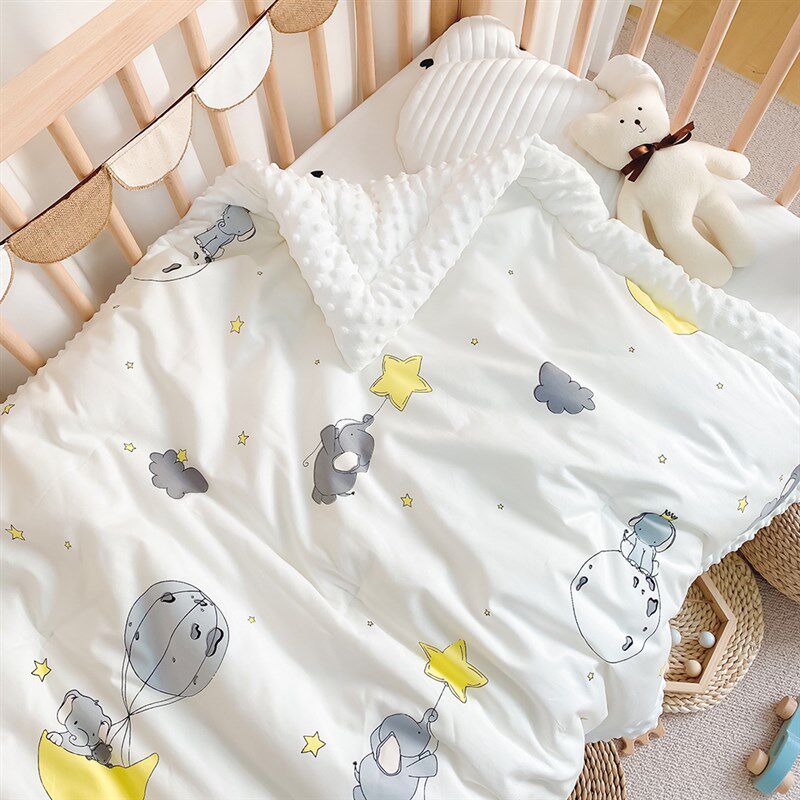 婴儿被子纯棉春秋薄棉宝宝豆豆安抚盖毯新生儿秋S冬小被子四季通,婴童用品,被子/被芯,淘宝优惠券,粉丝福利购,淘宝优惠卷