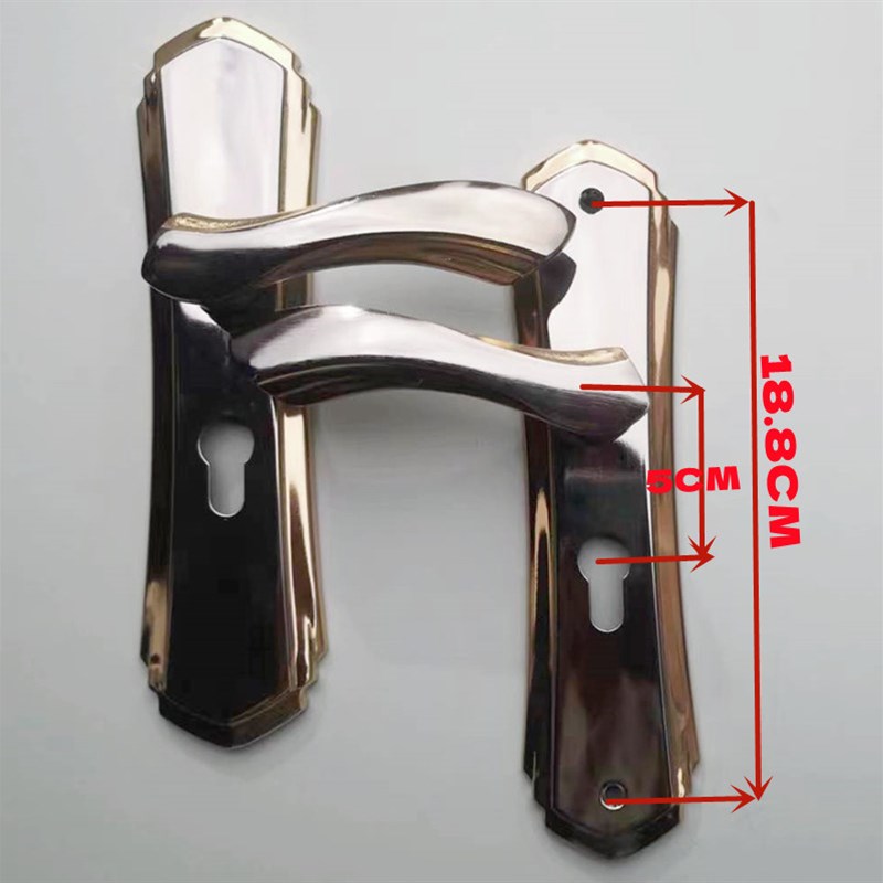 简约卧室门内门锁板手锁木门室内家用静音房门L锁厚实办公通用771