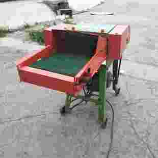 三相电带输送带秆秸牧铡草机小型卧电式 动干湿两用铡草机切草草机