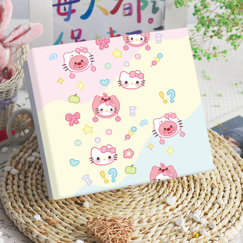 Loopy小海狸礼物盒空盒卡通生日礼品盒包装盒精美礼品盒伴手礼盒