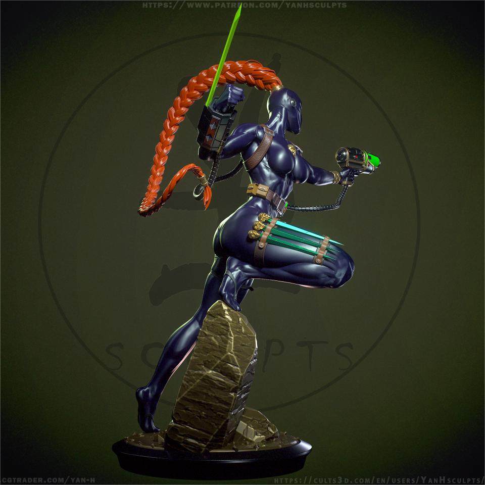 G.I.Joe1/24猎鹰女兵手办