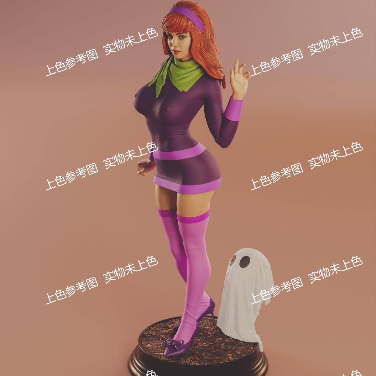 独家gk白模史酷比狗戴夫妮3D