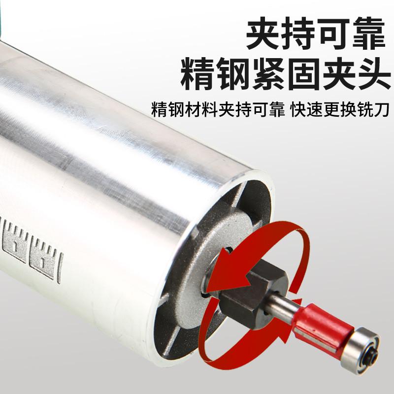 热销修边机木工工具倒装电木铣雕刻锣机小锣机多功能铝塑板开槽机