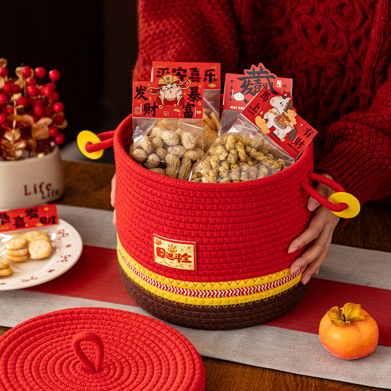 2026新款新年礼盒糖果饼干包装盒空马年春节年货送礼抱抱桶礼品盒,包装,年货礼品包装,淘宝优惠券,粉丝福利购,淘宝优惠卷