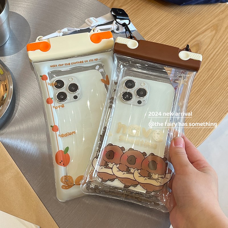 手机防水袋子可触屏拍照旅游防雨手机套游泳泡温泉漂流密封潜水套