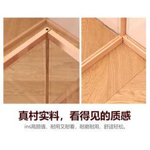 宠物围栏狗栅栏室内透明实木小体狗狗放风可拆卸移动护栏狗窝围栏