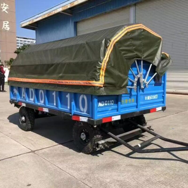 厂家供应固德行李车篷布防晒拖车罩pvc 透明布 防雨布雨棚布批发