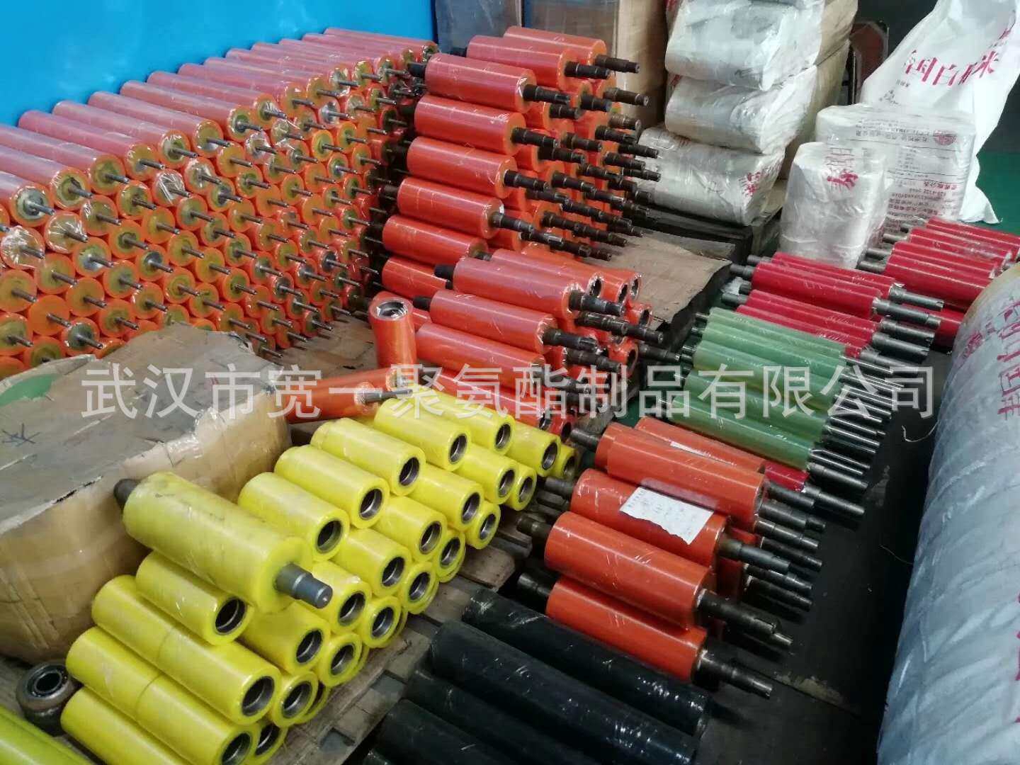 供应湖北咸宁、黄冈包胶辊、包胶轮、聚氨酯包胶
