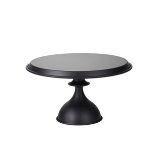 欧式黑色甜品台摆件 婚礼装饰点心展示架亚克力托盘 高端水晶架子