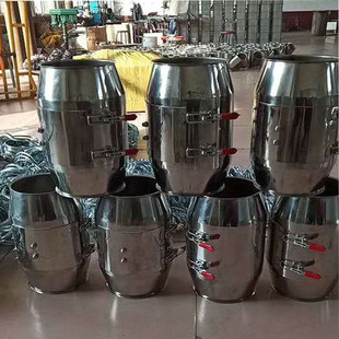 管道型 强磁铁用于流动物料去除铁类物质 TCXT150不锈钢磁选器