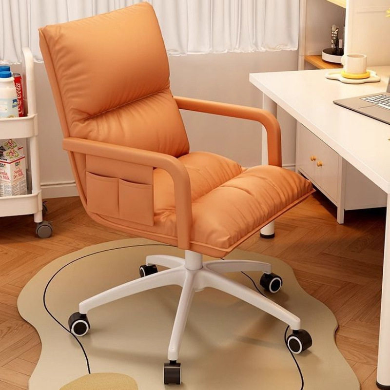 电脑椅舒服久坐书桌椅子学生家用办公椅女生卧室宿舍靠背升降转椅