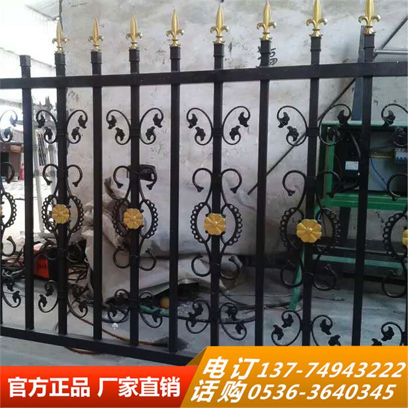 欧式别墅庭院铝合金木纹护栏