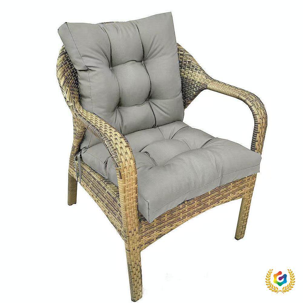 ?户外连体防水防晒加厚餐椅垫低背垫亚马逊seat/back cushion