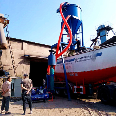 200型电厂粉煤灰装车气力输送机 水泥粉自吸式装车机厂家现货