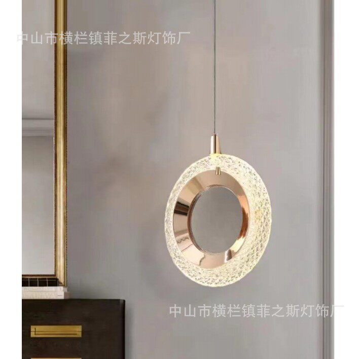 温馨氛围小吊灯 月亮蝴蝶钱袋造型 卧室床头装饰 创意照明灯具