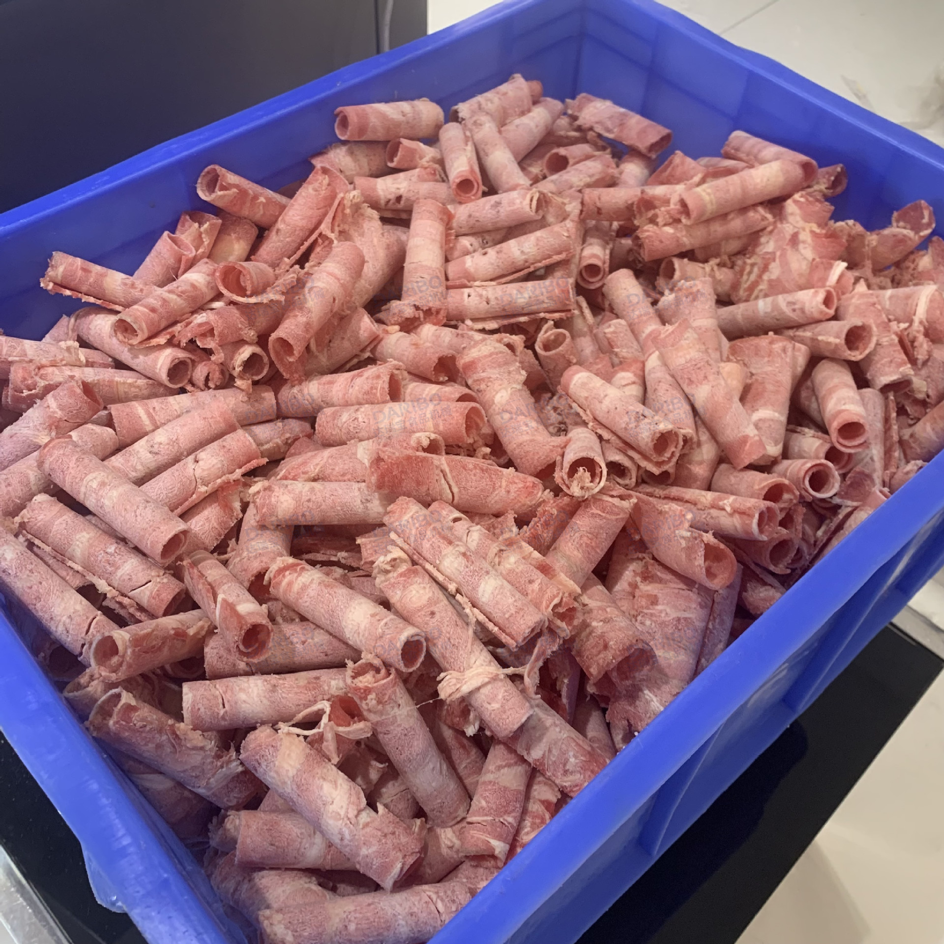 *商用肥牛卷机 冻肉五花肉切薄片设备 数控三文鱼卷乌鸡切片机