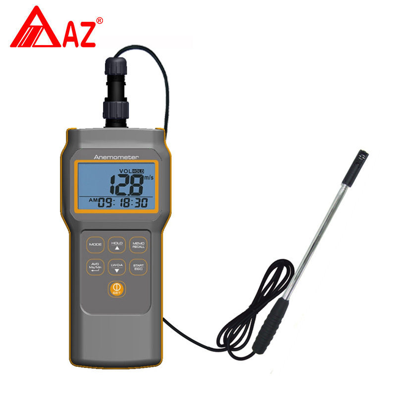 衡欣AZ8905多功能风速计测量湿度温度露点湿球风速风量AZ8916