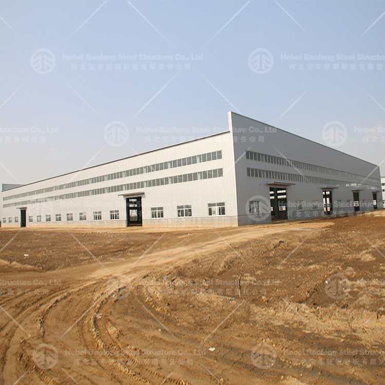 厂家出口 钢结构厂房建筑加工 预制钢结构仓库 停车棚安装