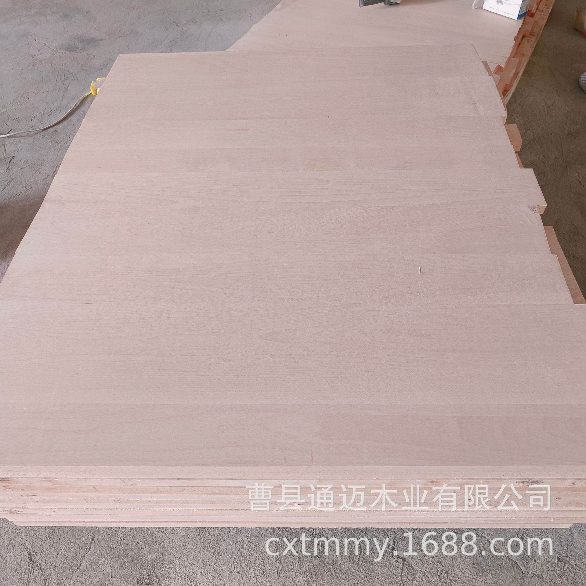 榉木实木直拼板材DIY楼梯踏板