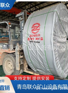 环形尼龙输送带 NN300尼布芯输送带 联众提供输送带现场接头