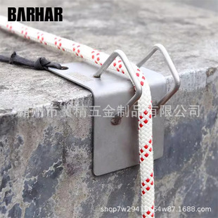 BARHAR不锈钢直角护绳器巴哈绳索直角保护器芭哈建筑边角保护绳器