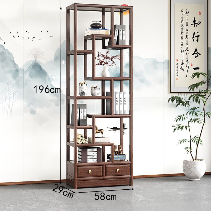 新中式南榆木实木博古架多宝阁