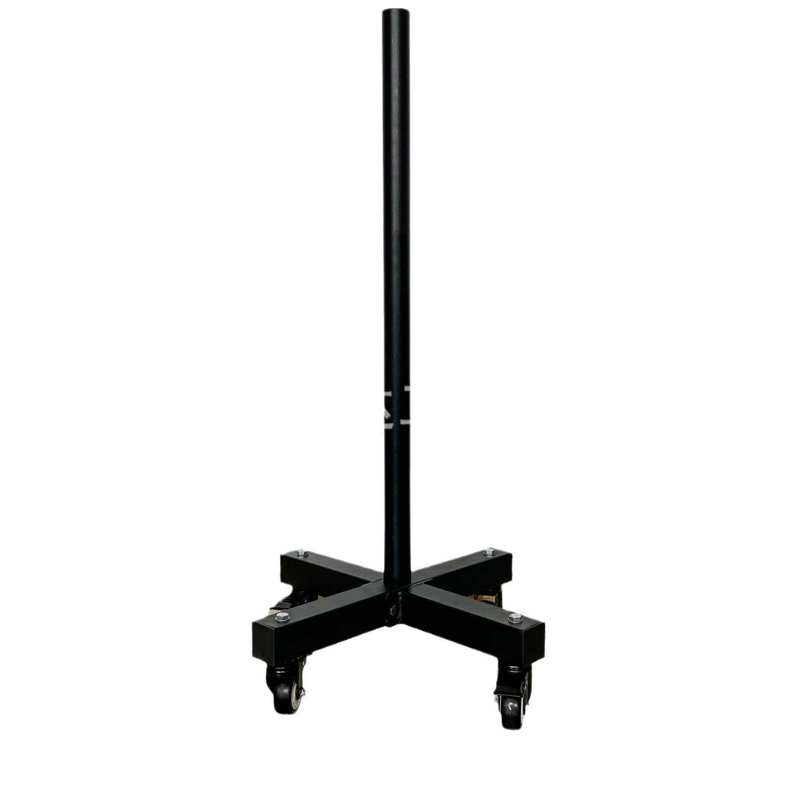 可移动直立奥片储存架杠铃片收纳架奥片存放架大孔片健身器材收纳