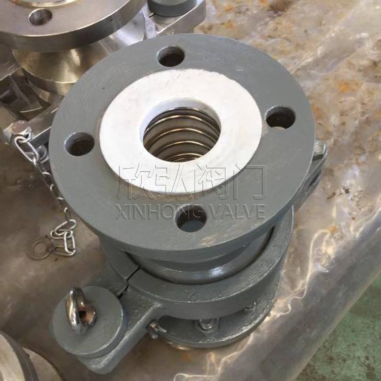 LDF4衬四氟拉断阀 高温 法兰 焊接 高压 欣弘阀门