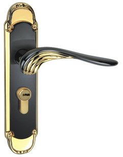 欧式复古卧室内静音执手门锁锌合金家用卫生间木门锁套装面板锁具