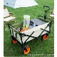 悠路户外野营便携折叠工具布兜车多功能杂物购小推车FW3015
