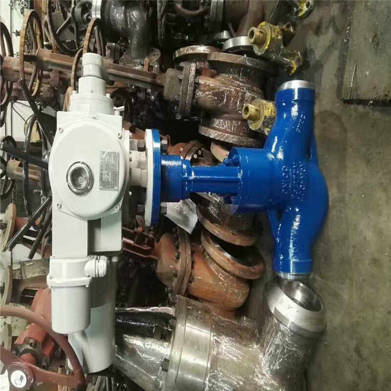 J961Y-200V 电动截止阀   DN125 硬密封焊接截止阀