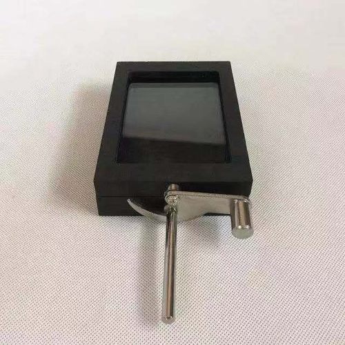 光敏机夹具光敏印章机曝光盒光学玻璃抽屉金属把手光敏刻章机配件