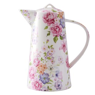 唐山骨瓷家用冷水壶茶壶凉水壶大容量陶瓷大号晾水壶耐高温韩式