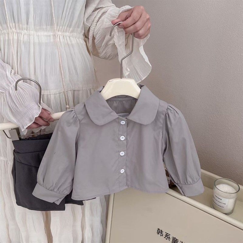 韩国童装2024春秋新款女童洋气高级学院风马甲套装儿童时尚三件套