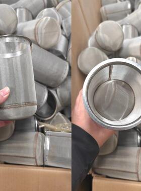 304不锈OIF过钢滤网筒滤无缝包边过滤网一体冲压型过成网筒