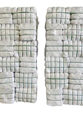 白色擦机布双面不掉毛油吸吸棉质TLM布擦机布面料工业机器水抹布